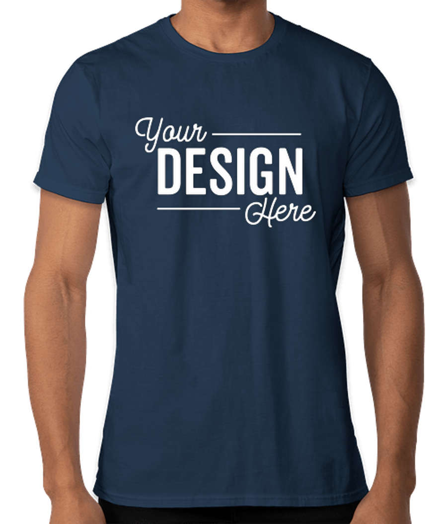 Hanes Perfect-T Crewneck T-shirt in Navy