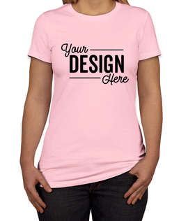 Bella + Canvas Women's Slim Fit Favorite T-shirt - Color: Pink