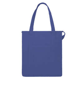 Hercules Zippered Insulated Grocery Tote Bag - Color: Royal Blue