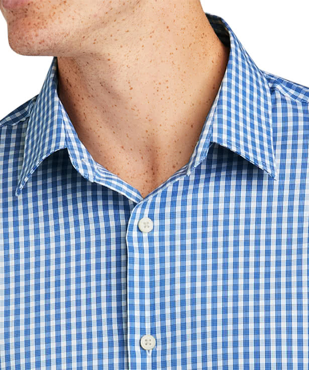 Brooks Brothers Tech Stretch Patterned Dress Shirt