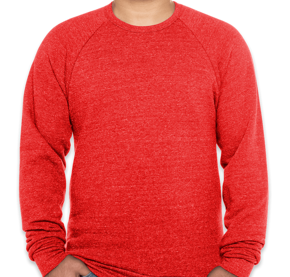 Royal Apparel USA-Made Tri-Blend Crewneck Sweatshirt-default