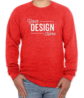 Royal Apparel USA-Made Tri-Blend Crewneck Sweatshirt