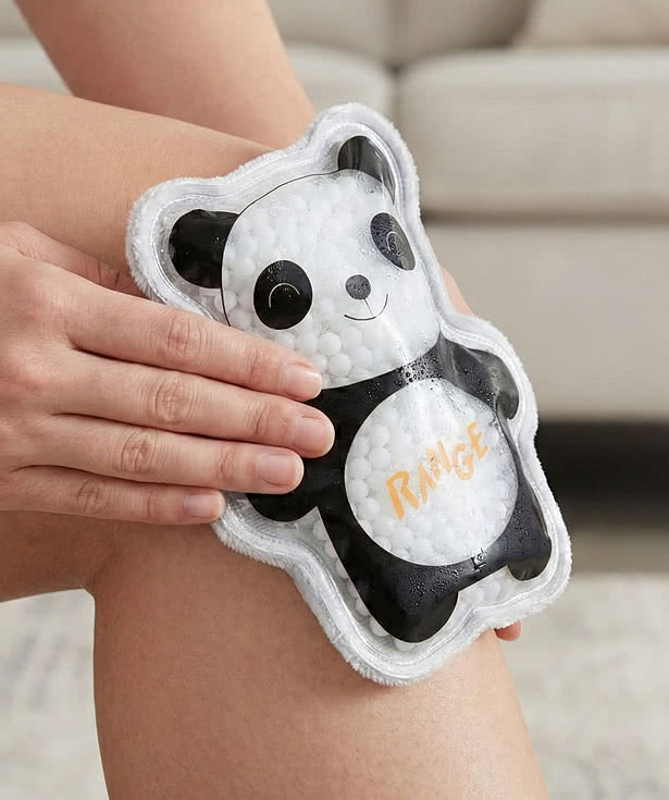 Plush Panda Aqua Pearls Hot/Cold Pack