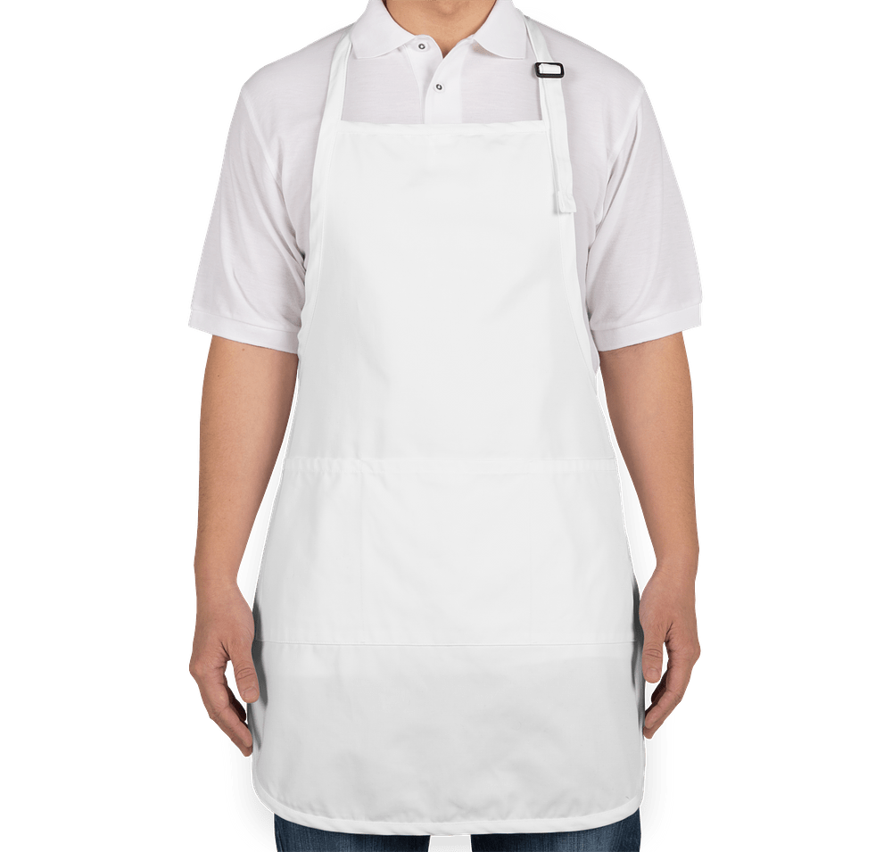 Port Authority Stain Release Full Length Apron - Embroidered-default