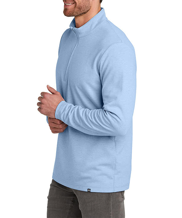TravisMathew Coveside Lightweight Quarter Zip Sweatshirt