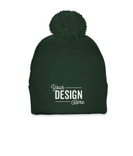 Sportsman Pom Pom Beanie - Color: Forest