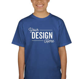 Canada - Gildan Youth Ultra Cotton T-shirt - Color: Royal
