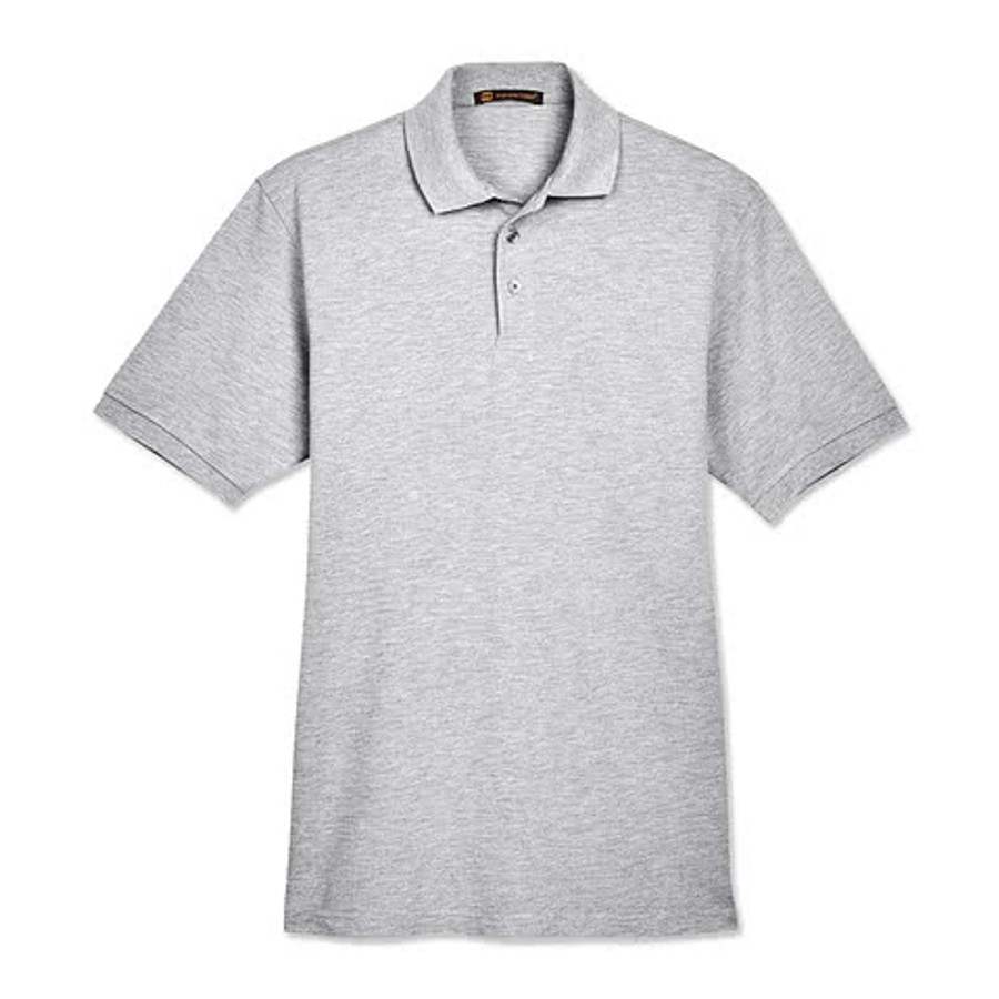 Harriton Easy Blend Pique Polo - Embroidered