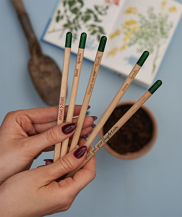 SproutWorld Plantable Wood Pencil