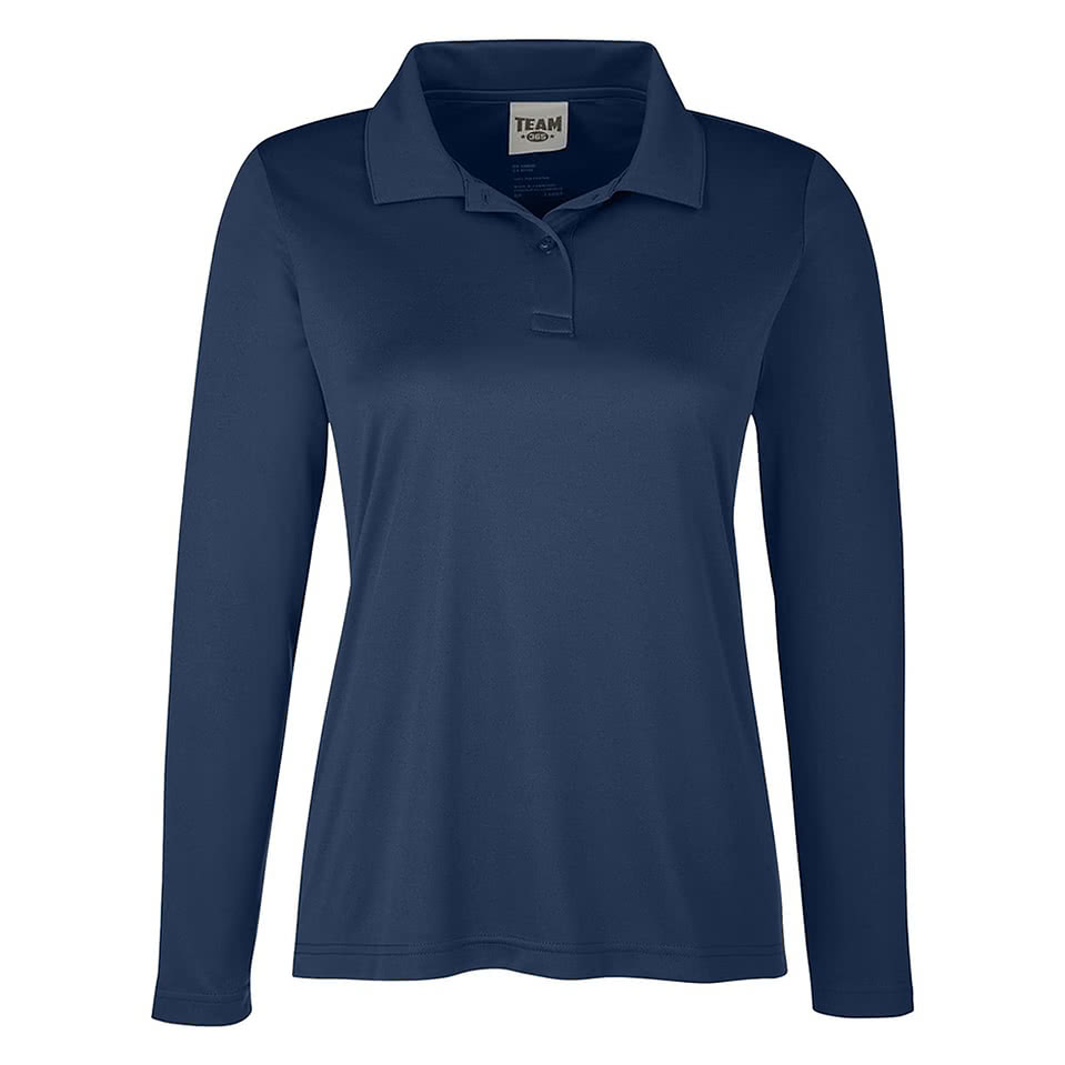 Team 365 Women's Zone UPF 40+ Long Sleeve Performance Polo