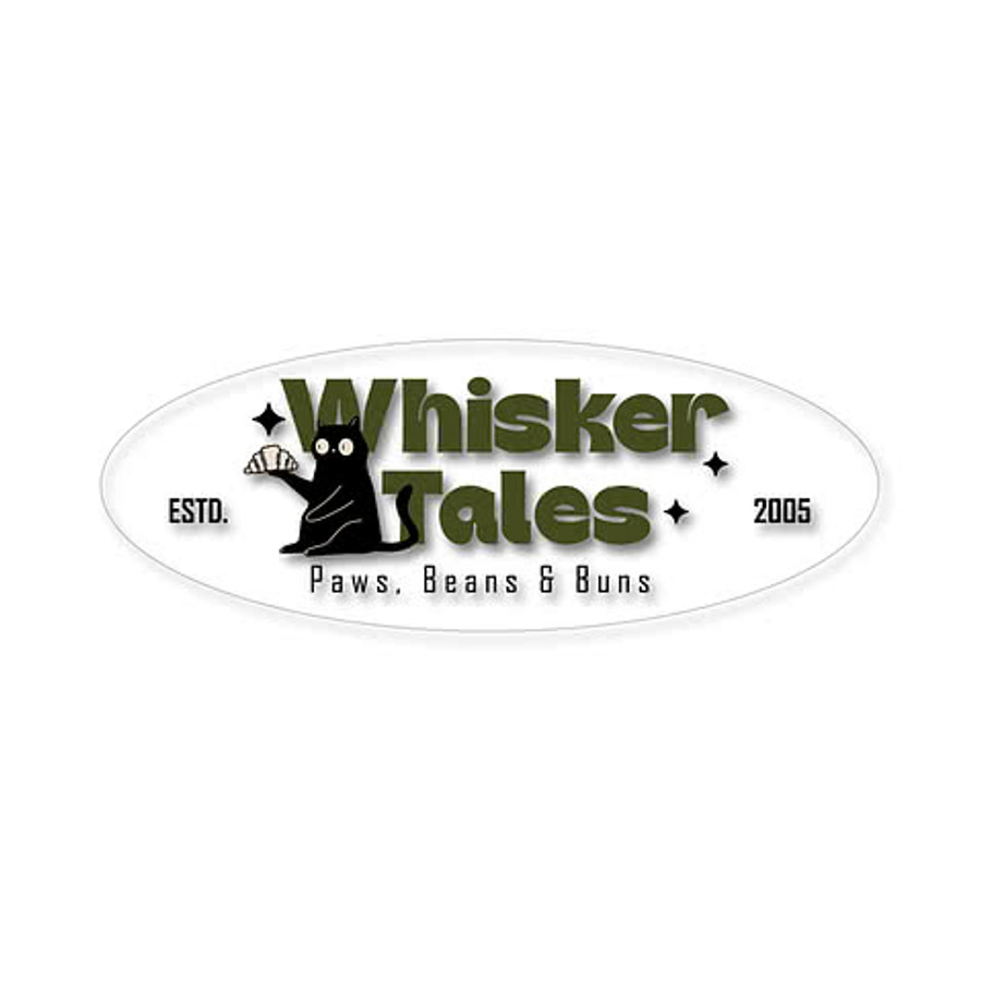 Full Color 8 in. x 3 in. Clear Oval Sticker in Clear