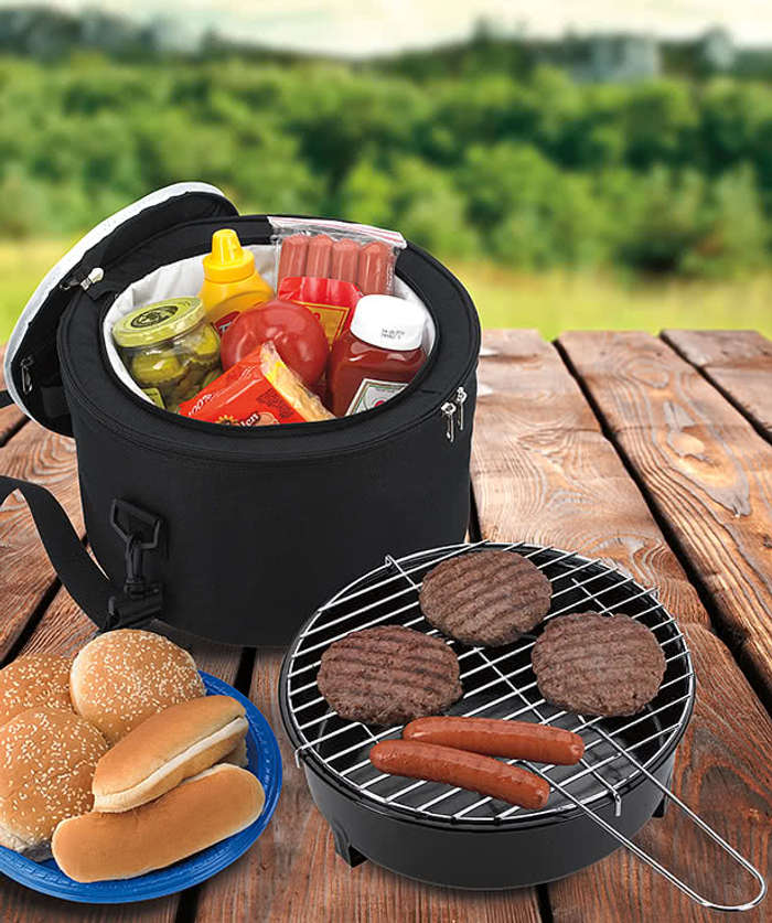 KOOZIE® Portable BBQ with 12 Can Cooler
