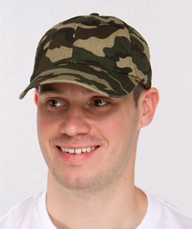 Valucap Bio-Washed Camo Hat