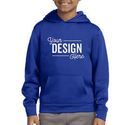 Sport-Tek Youth Performance Pullover Hoodie - Color: Royal