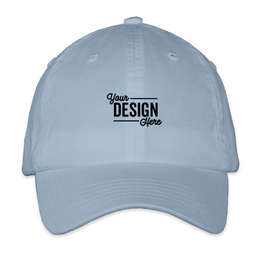 Valucap Youth Bio-Washed Hat - Color: Baby Blue