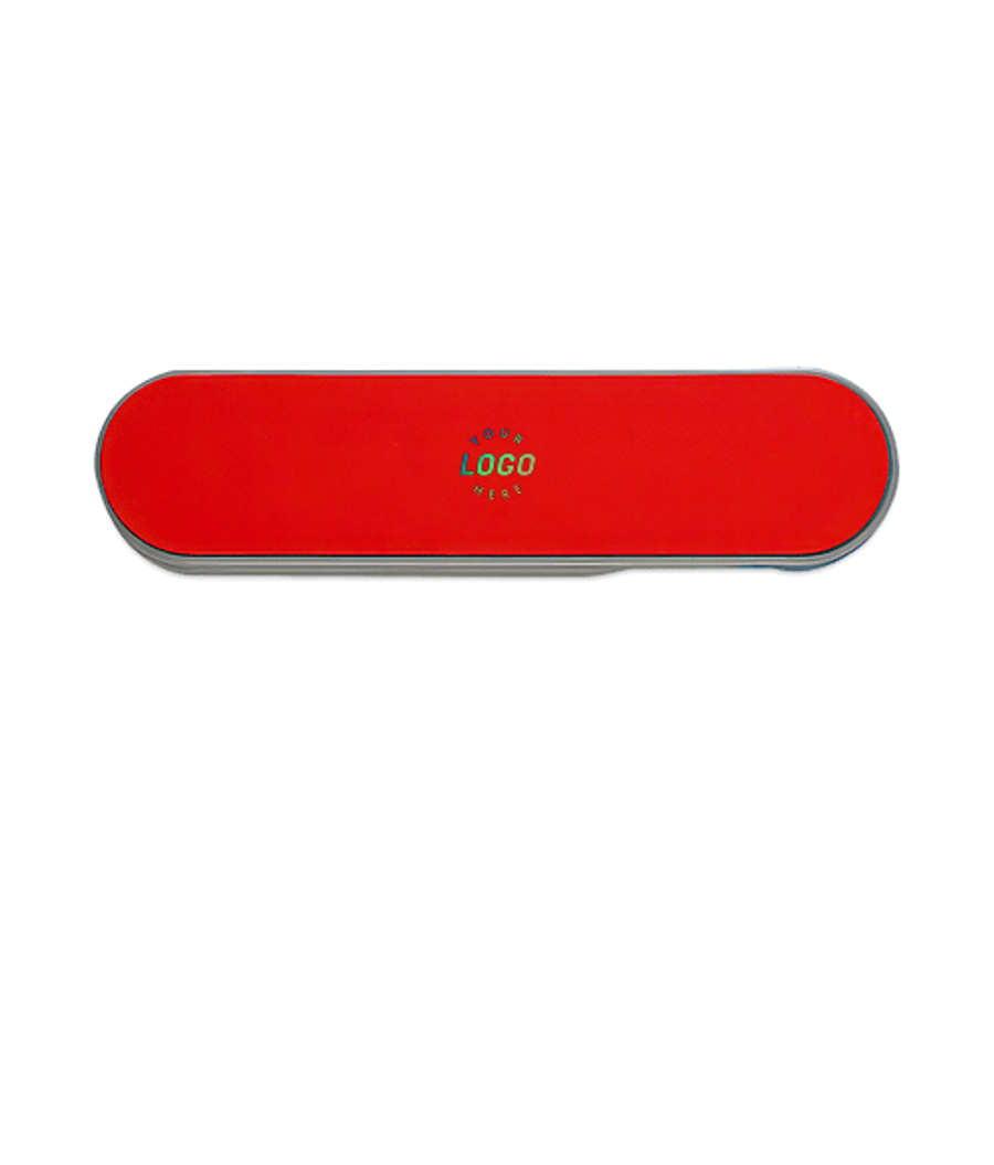 Laptop Swivel Phone Mount in Metallic Red