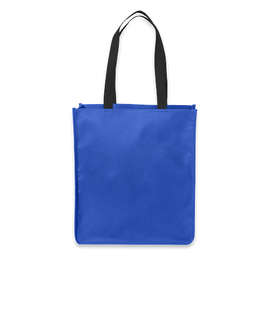 Port Authority Upright Essential Medium Poly Canvas Tote - Color: True Royal