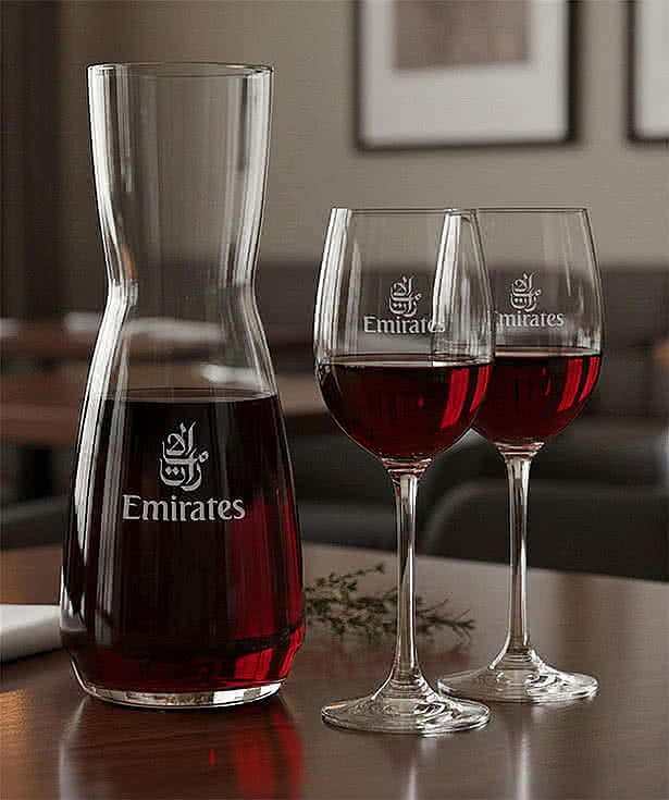 Laser Engraved 25 oz. Mason Carafe