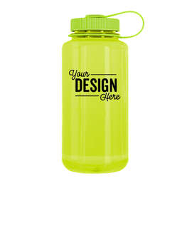 32 oz. Nalgene Tritan Wide Mouth Water Bottle - Color: Spring Green / Spring Green