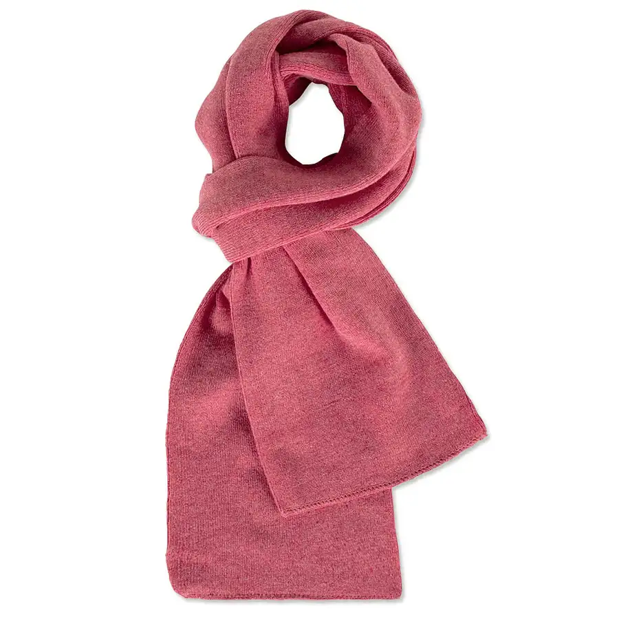 Sportsman Solid Knit Scarf in heather grey