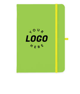 Medium Hard Cover Notebook - Color: Green