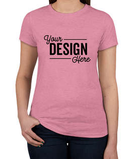 Next Level Women's Slim Fit Tri-Blend T-shirt - Color: Vintage Lilac