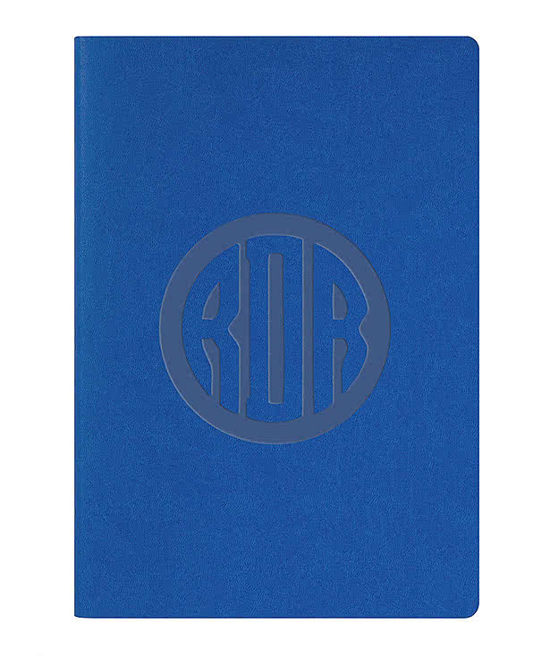 Debossed Flex Large Recycled Soft Cover Paper Notebook