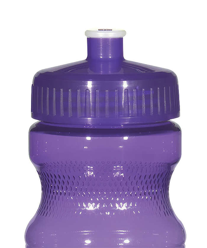 Full Color 24 oz. Poly Clear Fitness Water Bottle (Case of 100)