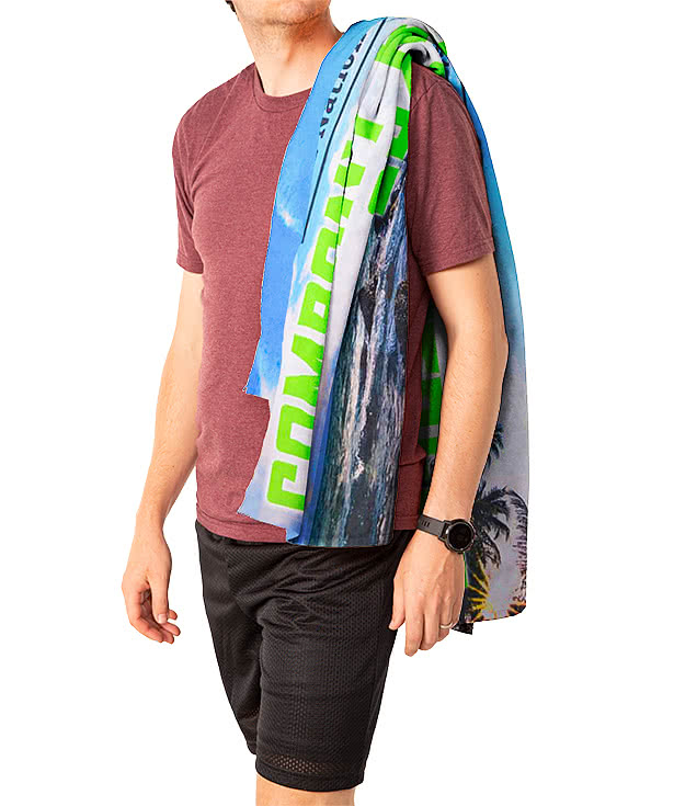 Full Color Midweight Beach Towel