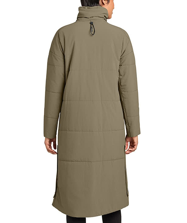 MiiR Women’s Sashiko Recycled Stretch Puffy Long Jacket
