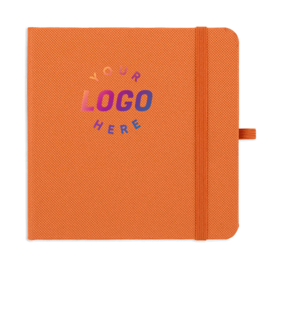 Remark Recycled Square Hard Cover Notebook in Orange