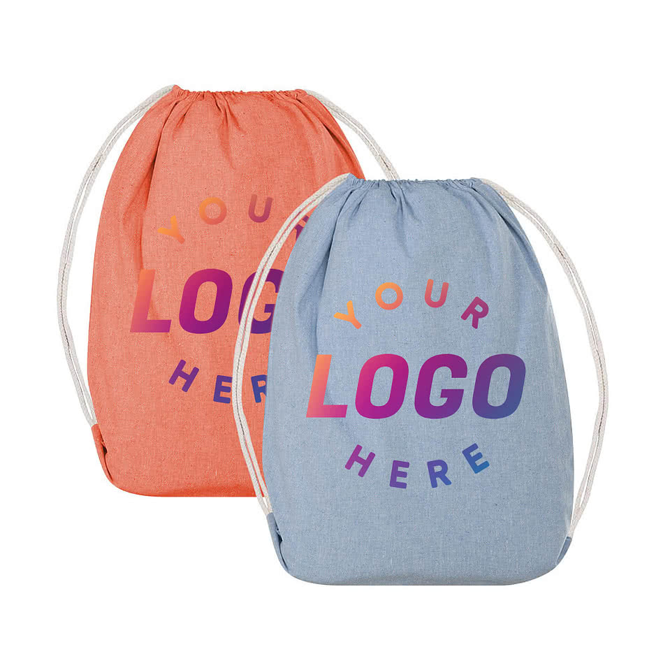 Lightweight Recycled Drawstring Bag