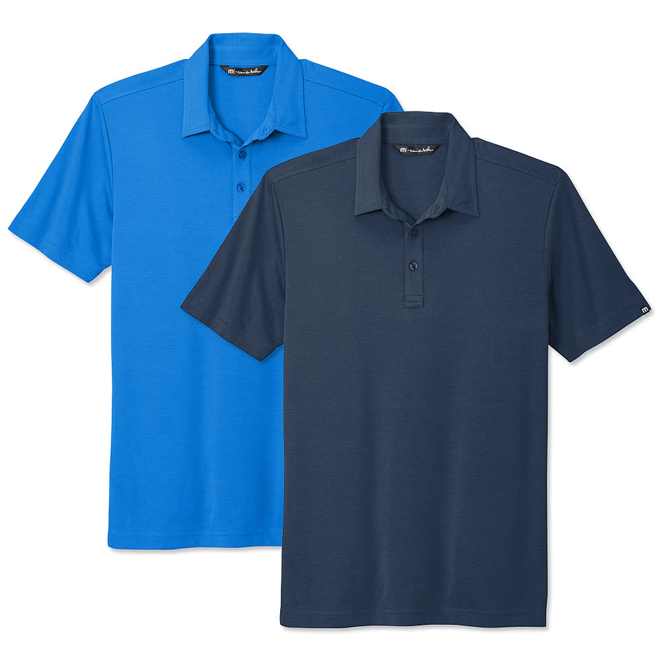 TravisMathew Oceanside Solid Performance Polo - Embroidered