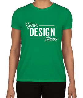 Gildan Women's Soft Jersey Performance Shirt - Color: Irish Green