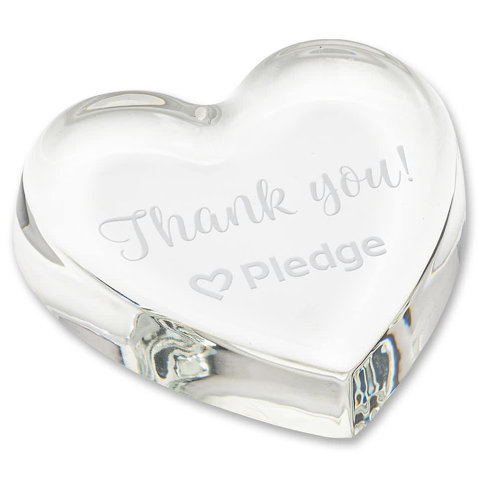 Coeur Heart Paperweight