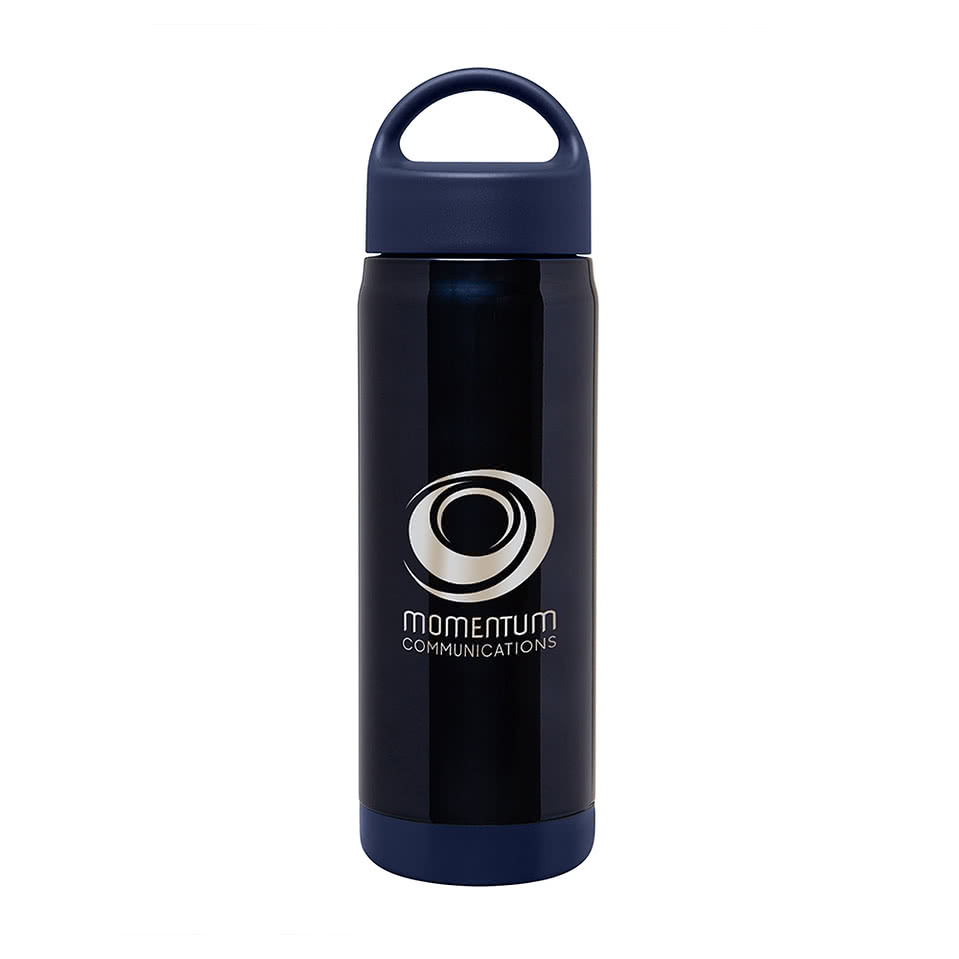 Laser Engraved 18 oz. North End JAQ Gloss Insulated Stainless Steel Water Bottle