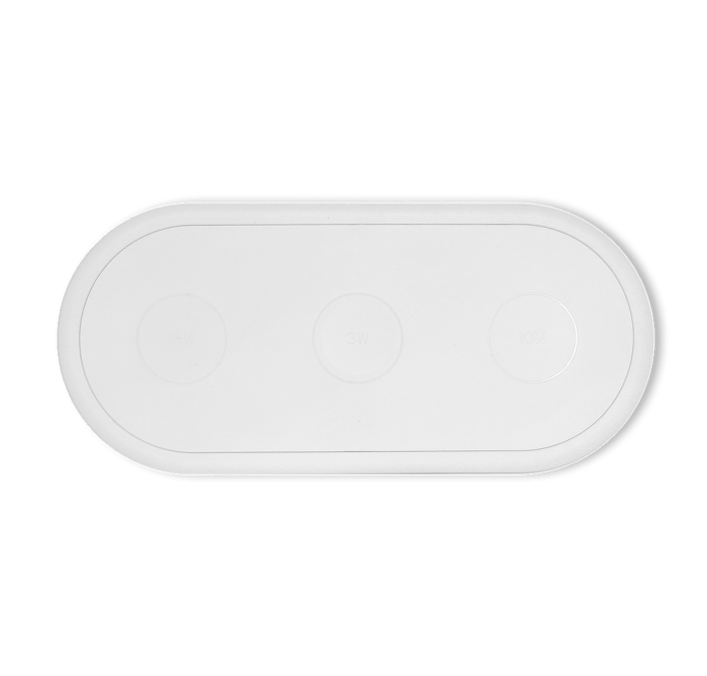 Full Color iDock Eco 3-in-1 Portable Wireless Charging Pad-default