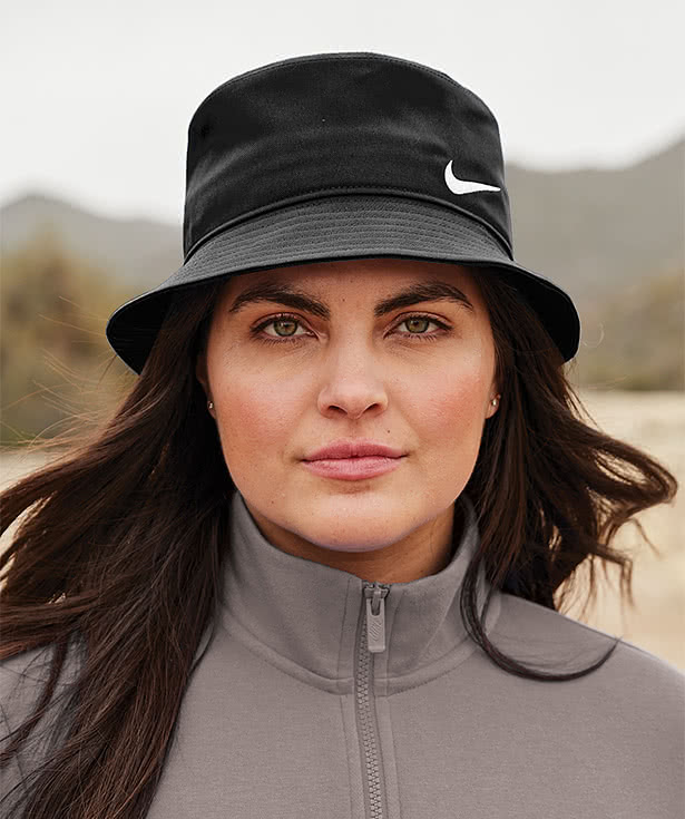 Nike Swoosh Organic Bucket Hat - Printed