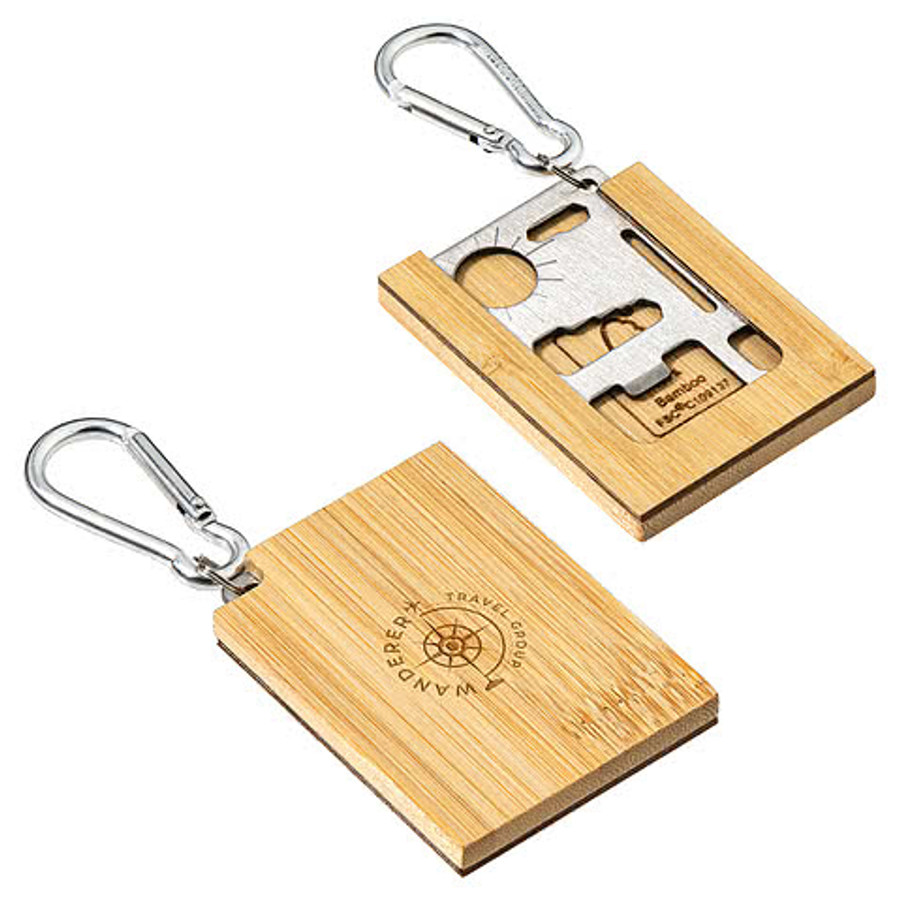 Best Buddy Tools Bamboo Multi-Tool with Carabiner