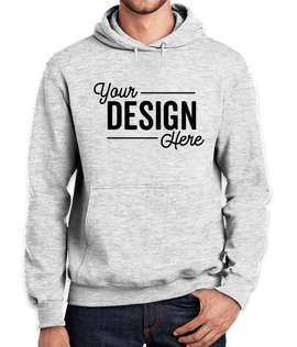 Port & Company Tall Essential Pullover Hoodie - Color: Ash