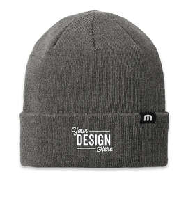 TravisMathew Solid Cuffed Beanie - Color: Dark Grey Heather