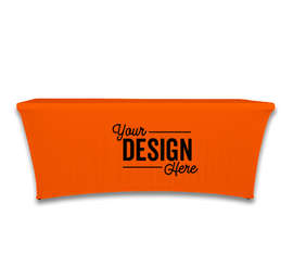 Full Color 8' Stretch Tablecloth