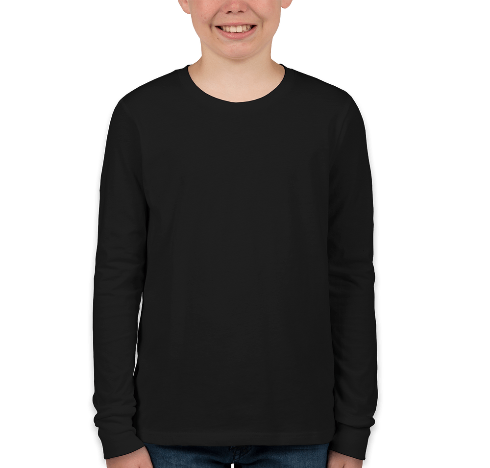 Bella + Canvas Youth Long Sleeve Jersey T-shirt-default