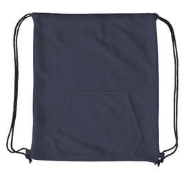 Port & Company Sweatshirt Drawstring Bag - Color: Navy
