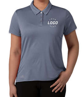 Adidas Women's Heather Performance Polo