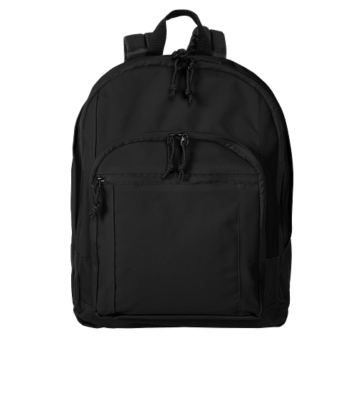 black computer backpack