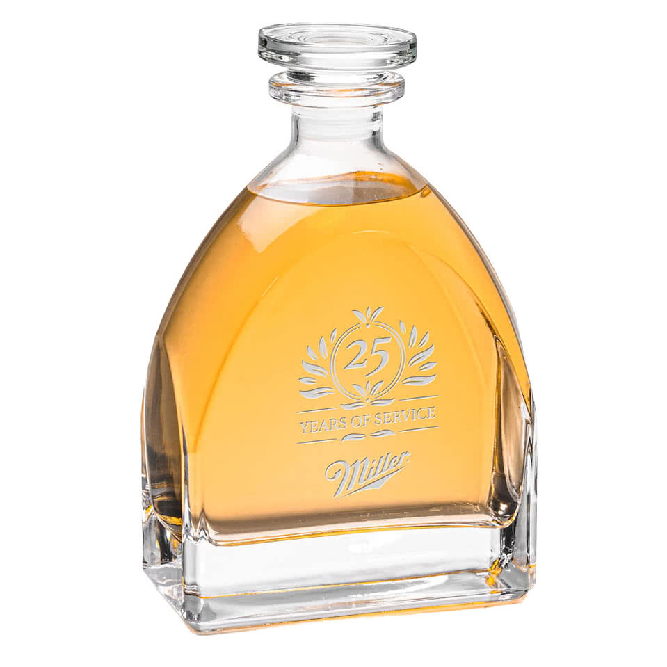 Laser Etched 25 oz. Dutton Decanter with Lid