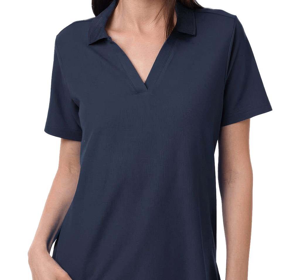 Core 365 Women's Resolve Recycled UPF 40+ Performance Pique Polo - Embroidered-default