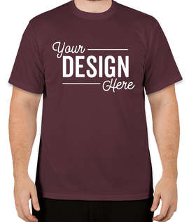 Soffe Military Performance Mesh T-shirt - Color: Maroon