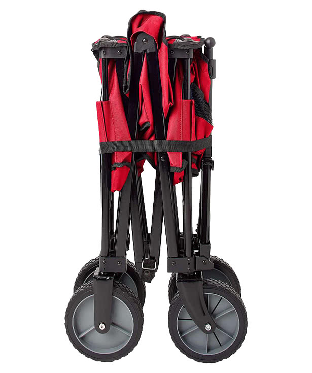 Full Color Compact Folding Wagon - 1 Imprint Location